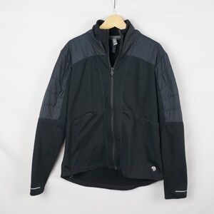 Mountain Hardwear 32 Degree Insulated Jacket Black Fleece, Womens Medium